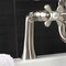 Kingston Brass KS228SN Deck Mount Clawfoot Tub Faucet with Hand Shower, Brushed Nickel KS228SN - alternate 6